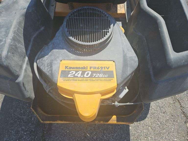 Cub Cadet RZT Zero Turn Lawn Mower With 726cc Kawasaki Engine, Model FR691V,  Hours Showing 379.8, See Details For Video