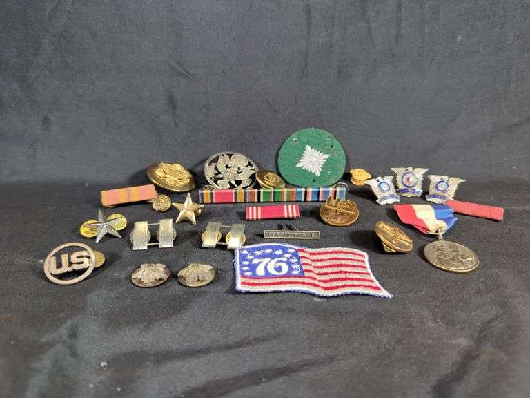 US Military Uniform Insignias, Rank, Ribbons, And More