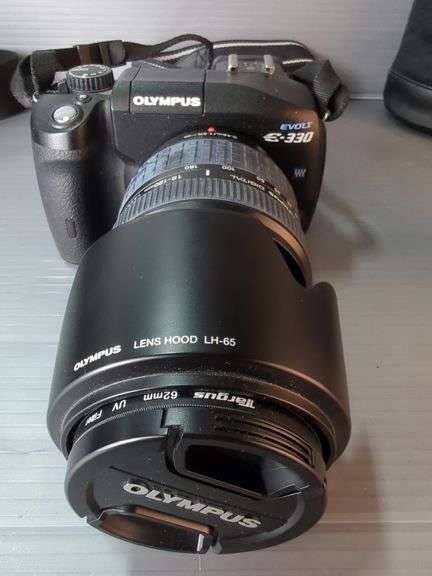 Olympus E-330 EVOLT Digital Camera with Lenses, Flash and Accessories