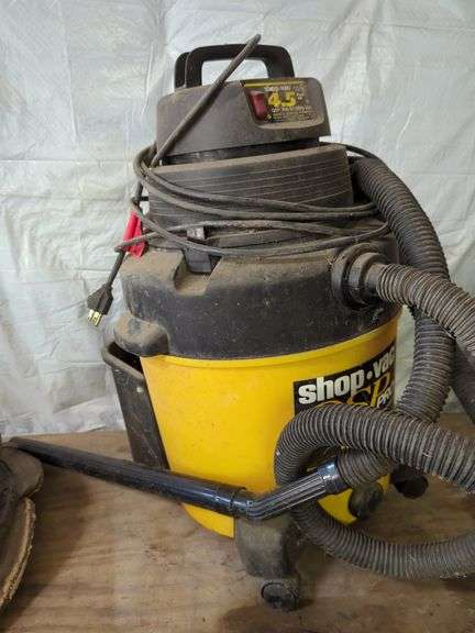 Shop-Vac QSP Pro 12 Gallon Wet/Dry Vacuum - 4.5 Peak HP