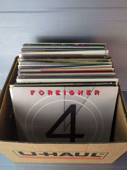 Vinyl Records Including Foreigner, Rolling Stones, Led Zeppelin and more