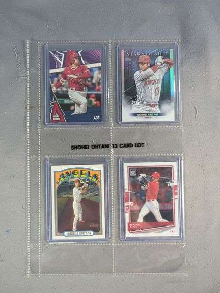 Football & Baseball Trading Cards - NFL Prizm, Shohei Ohtani & 1990 AAA All-Star Set