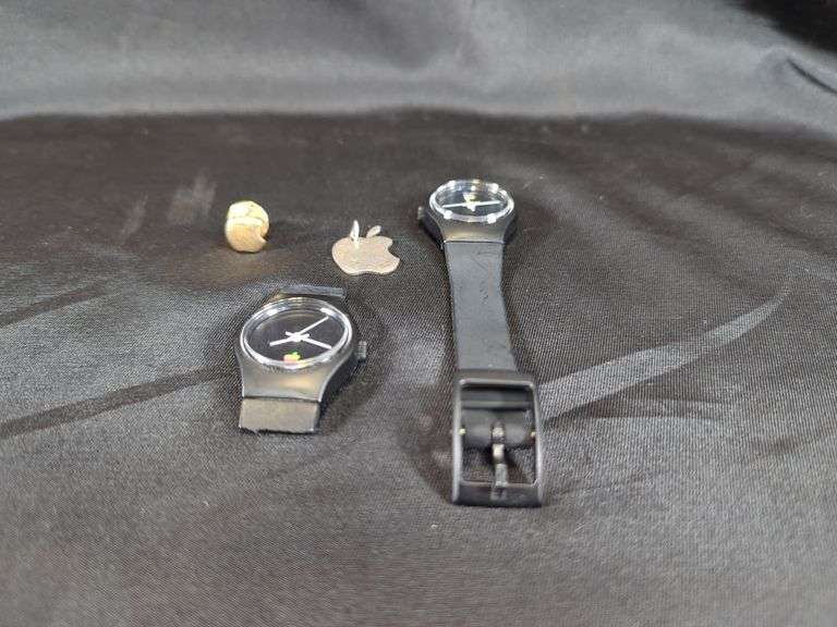 Vintage Apple Watch Faces, Qty 2, Missing Bands
