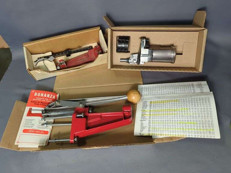 Lee Reloader Press, Lee Auto-Disk Powder Measure, And Bonanza Powder And Bullet Scale image