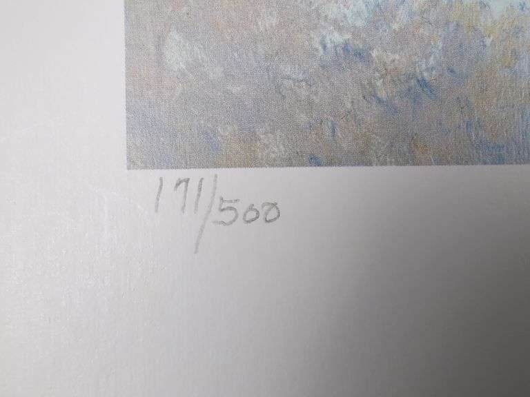 Bernard Martin Signed Bird Prints