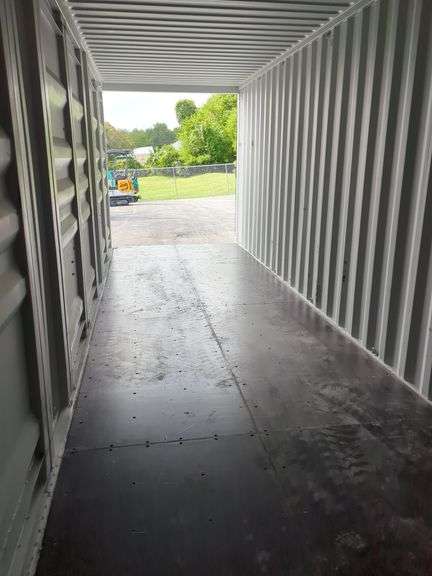 2025 40' High Cube Multi-Door Container - One Trip - Unused, Connex Load Out Will Be By Appointment Friday Afternoon Following The Load Out