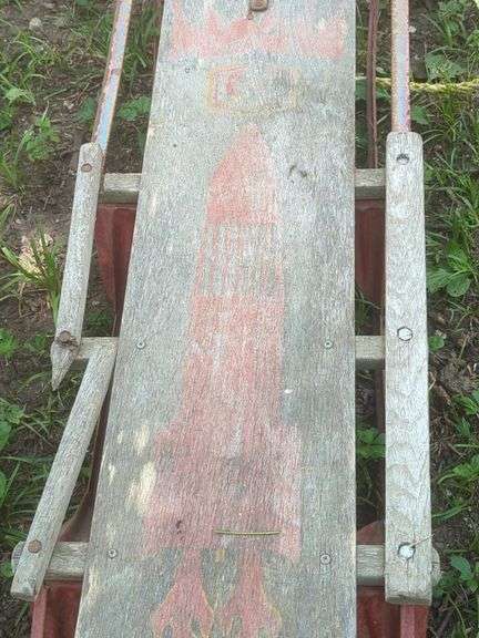Vintage Rail Sleds, Qty 2