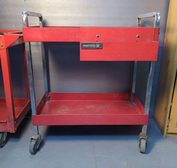 Matco Tools Red Utility Cart