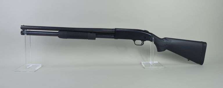 Mossberg 500A 12 ga Pump Action Shotgun SN# R760450, For 2 3/4" And 3" Shells, 23" Bbl image