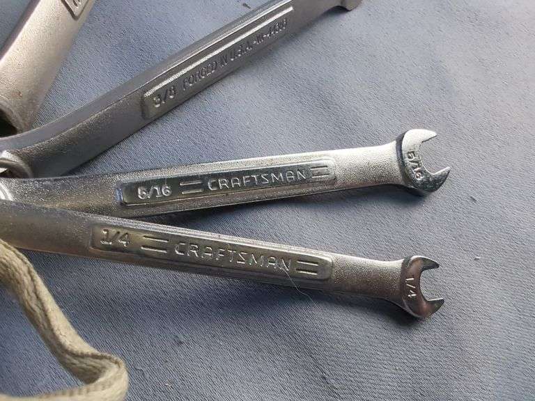 Craftsman Combination Wrench Set