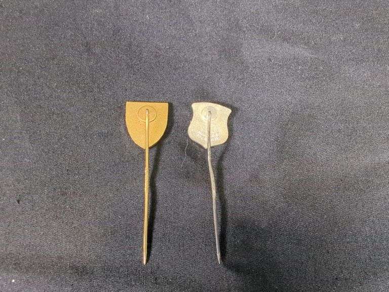 Prussian /German Federal Republic Pendant, Souvenir Stick Pins, Qty 2, And Lapel Pin