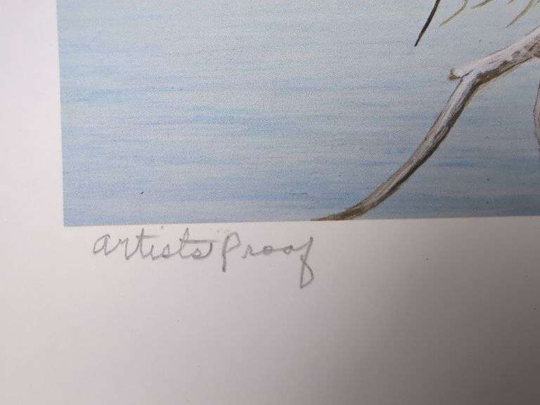 Bernard Martin "The Lighthouse Eyrie" Artist's Proof Print