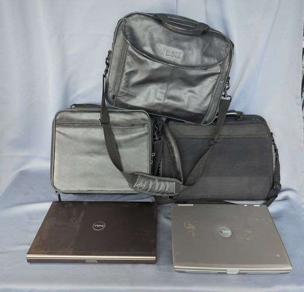 Dell Precision M4700 & Latitude D505 Laptops with Dell & Targus Carrying Cases