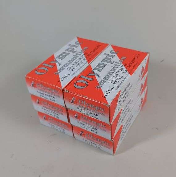 Olympic 9mm Luger Ammo, Approx 300 Rds, Local Pickup Only image