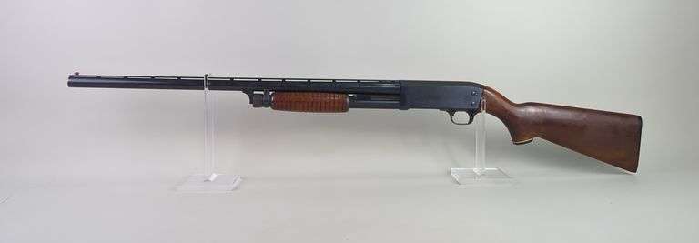 Ithaca 37 Featherlight 12 ga Pump Action Shotgun SN# 371500975, For 2 3/4" Shells, 29" Bbl, Fiber Optic Front Sight image