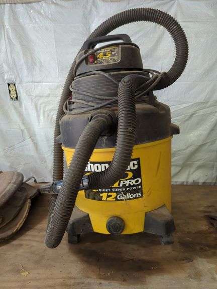 Shop-Vac QSP Pro 12 Gallon Wet/Dry Vacuum - 4.5 Peak HP