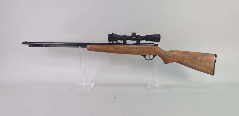 Marlin 81 .22 SLLR Bolt Action Rifle SN# Not Found, Tasco Pronghorn Scope image