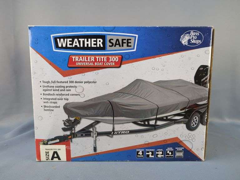 Weather Safe Trailer Tite 300 Universal Boat Cover - Size A