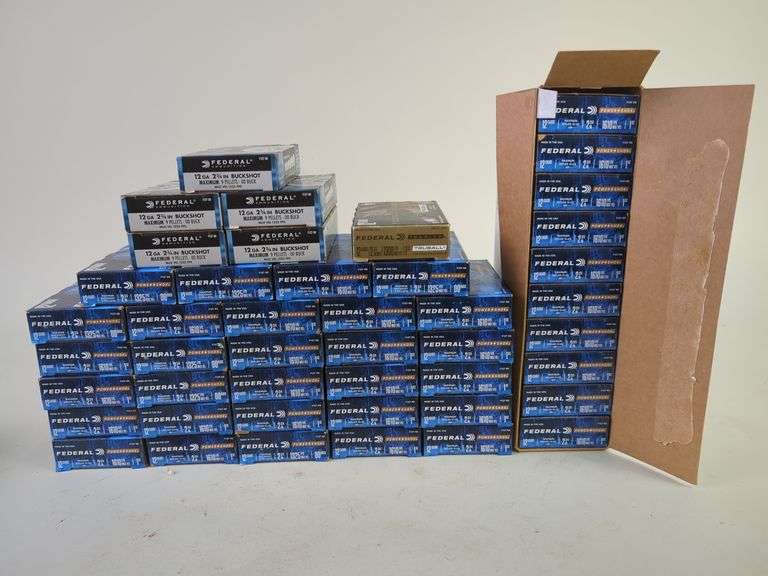 Federal 12 ga Ammo, Approx 225 Rds, Local Pickup Only image