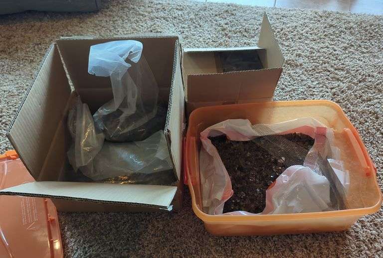 Lava Rocks, Qty 3 Boxes