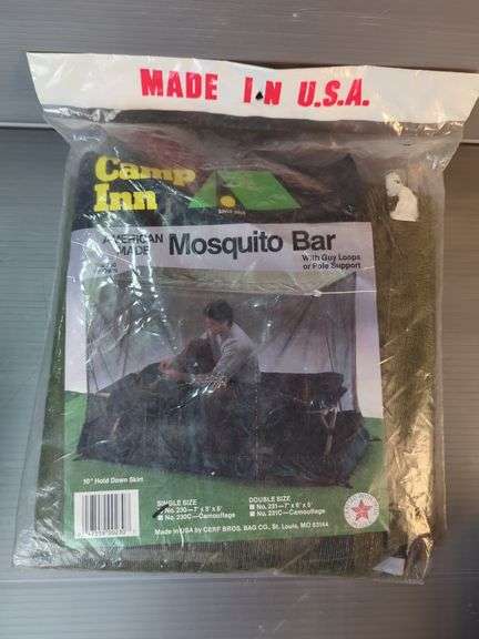 Camping Supplies: Camp Inn Mosquito Bar, Ticket To The Moon Hammock, LifeSystems Duo Mosquito Net