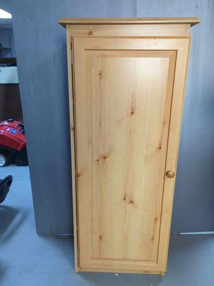 Hand Crafted Storage Cabinet with Shelves