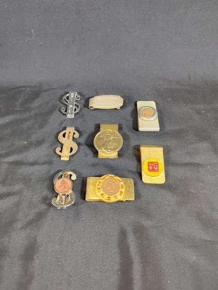 Men's Money Clip Collection, Qty 8