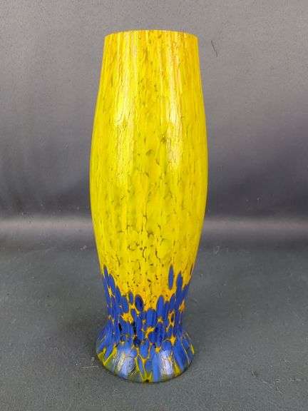 Art Glass Vases, Qty 4