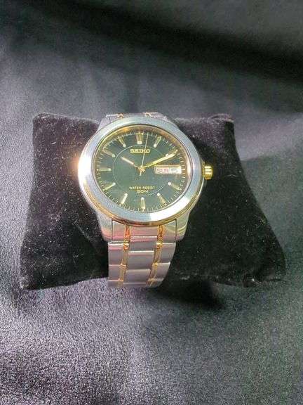 Seiko Two-Tone Stainless Steel Watch