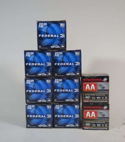 Winchester And Federal .410 ga Ammo, Approx 225 Rds, Local Pickup Only image