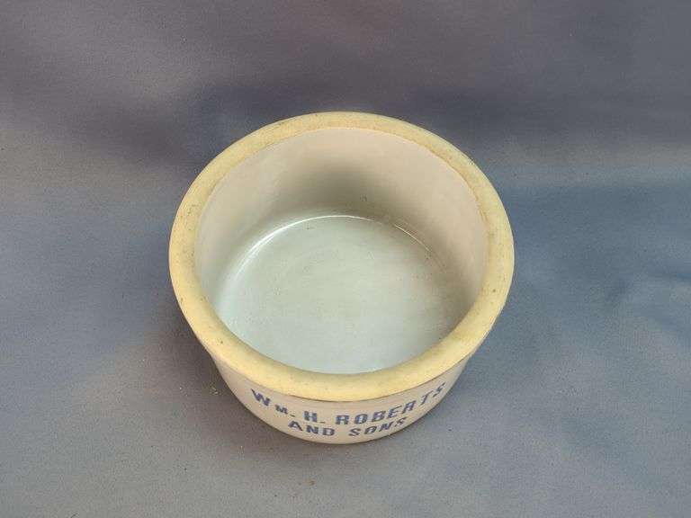 Wm. H. Roberts and Sons Stoneware Crock