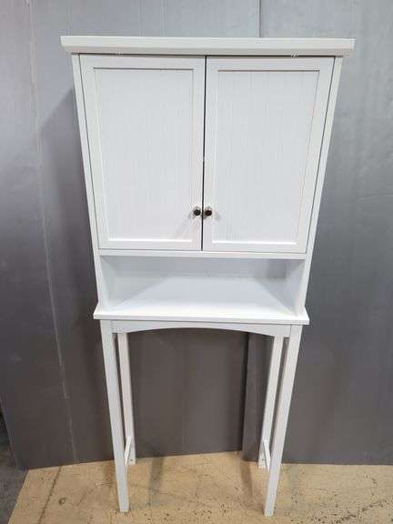White Over-the-Toilet Space Saver Cabinet - SS21-SPT-301