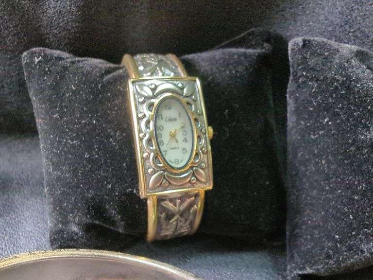 Cuff Bracelets, Qty 5 And Costume WatchesQty 2