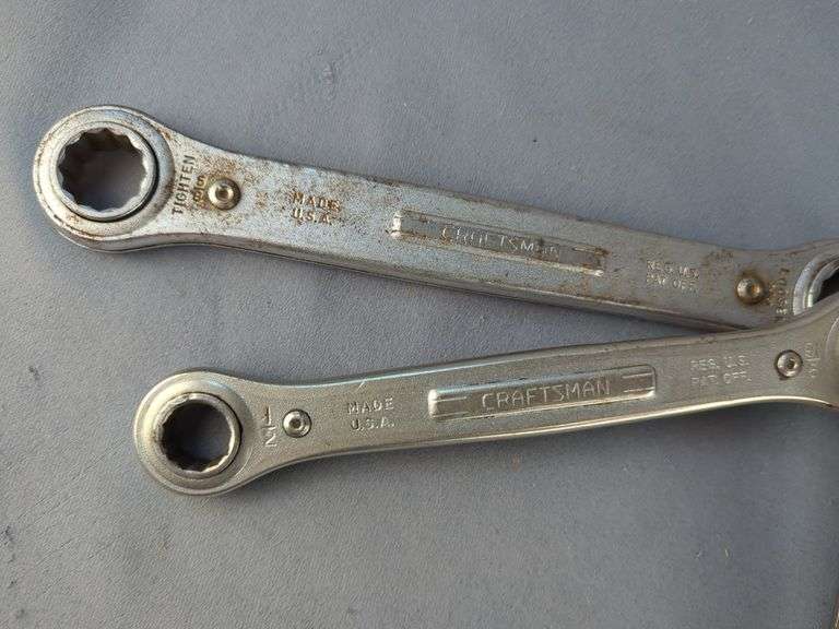 Craftsman Ratcheting Box Wrenches
