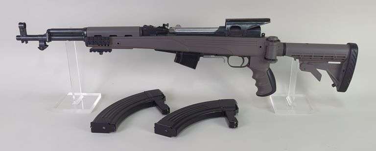 Norinco/ KSL SKS 7.62x39 Cal Rifle SN# Not Found, Adjustable Stock, 3 Total Mags, Serial Number Under Stock image