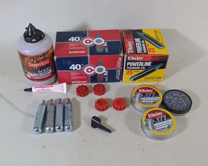CO2 Cartridges, BBs, And More, Various Brands image