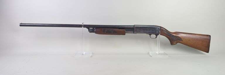 Ithaca 37 Featherlight 12 ga Pump Action Shotgun SN# 381012438, 30" Bbl, For 2 3/4" Shells image
