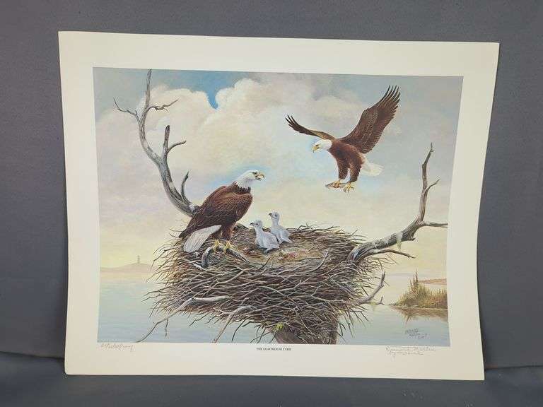 Bernard Martin "The Lighthouse Eyrie" Artist's Proof Print