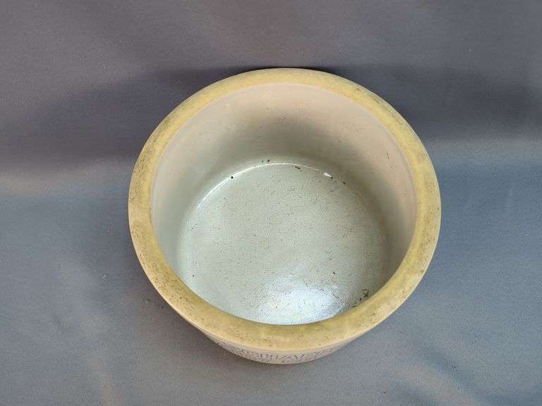 Schaefer Dairy Co. Inc. Stoneware Crock