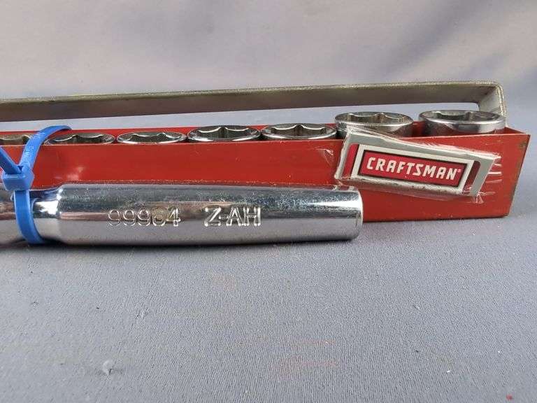 Craftsman Metric Socket Set with Ratchet