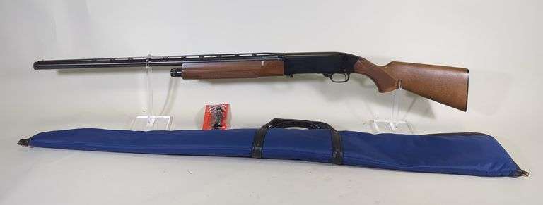 Winchester Model 140 12 ga Shotgun SN# N983990, Win Choke And Extra Choke, 28" Bbl, In Soft Case image