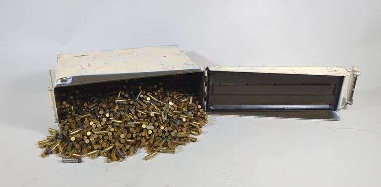 .22 Cal Ammo Assortment, Approx 1800 Rds, In Metal Ammo Can, 7" X 10" X 3.75" image