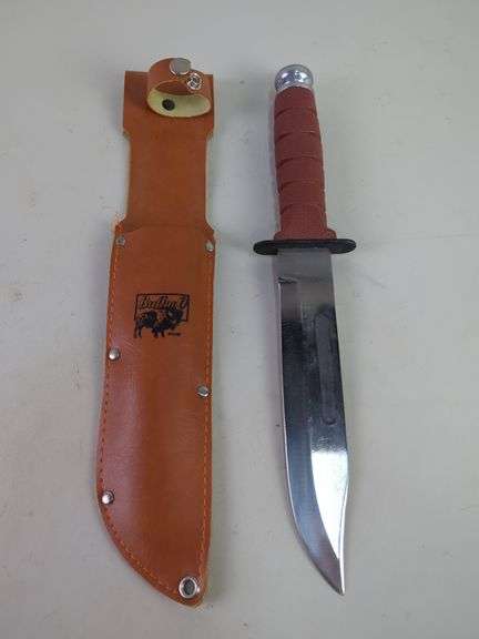 Clip Point Knife, 7" Blade, In Buffalo Brand Holster image