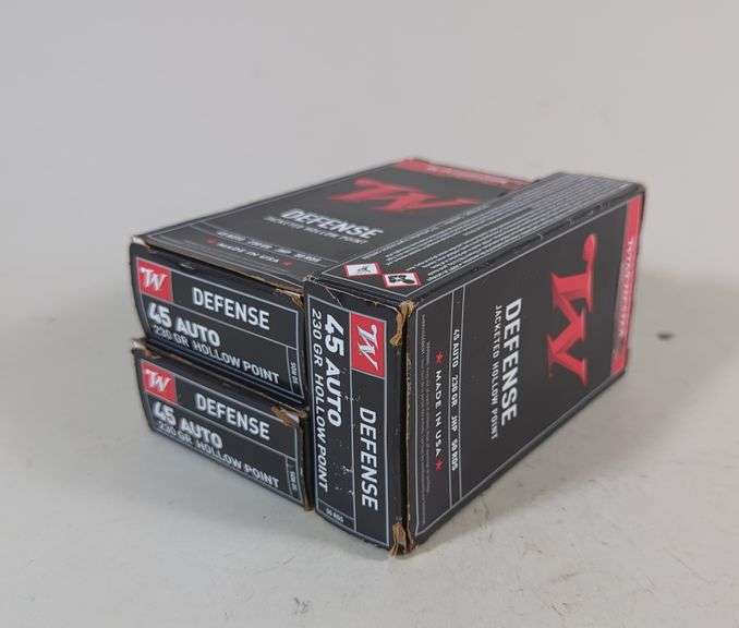 Winchester Defense .45 Auto Ammo, Approx 150 Rds, Local Pickup Only image