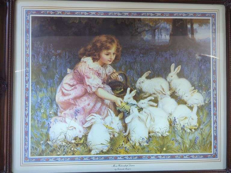 Frederick Morgan "More Watership Down" Framed Print
