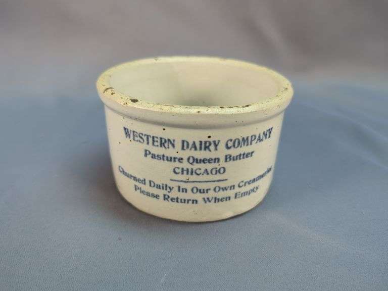 Western Dairy Company Butter Stoneware Crock