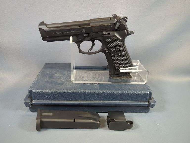 Beretta 96 Centurion .40 Cal Pistol SN# BER045858M, 2 Total Mags, Speed Loader, In Hard Case image