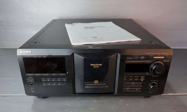 Sony CDP-CX455 Mega Storage 400 CD Player