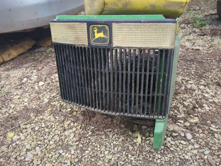 John Deere Tractor Parts: Hood, Grill and Seat