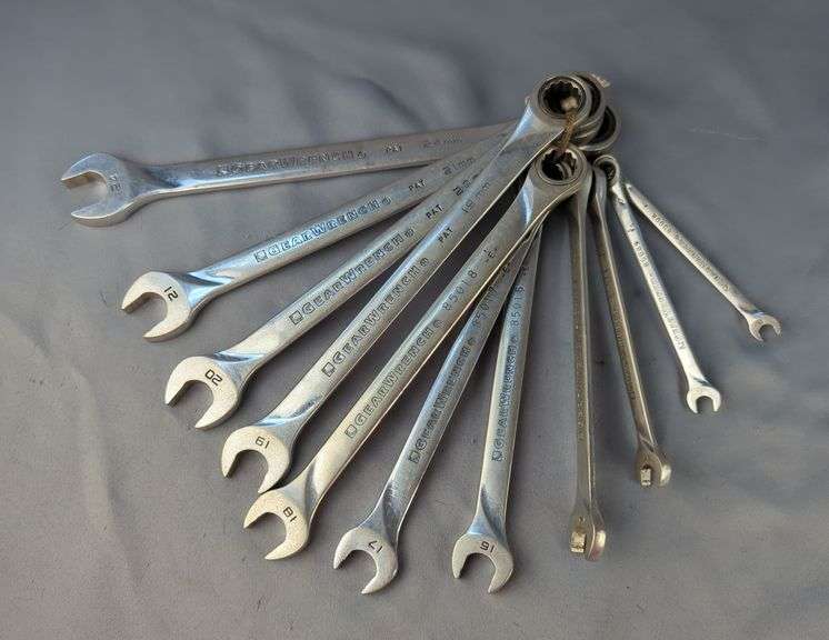 GearWrench Metric Ratcheting Combination Wrenches